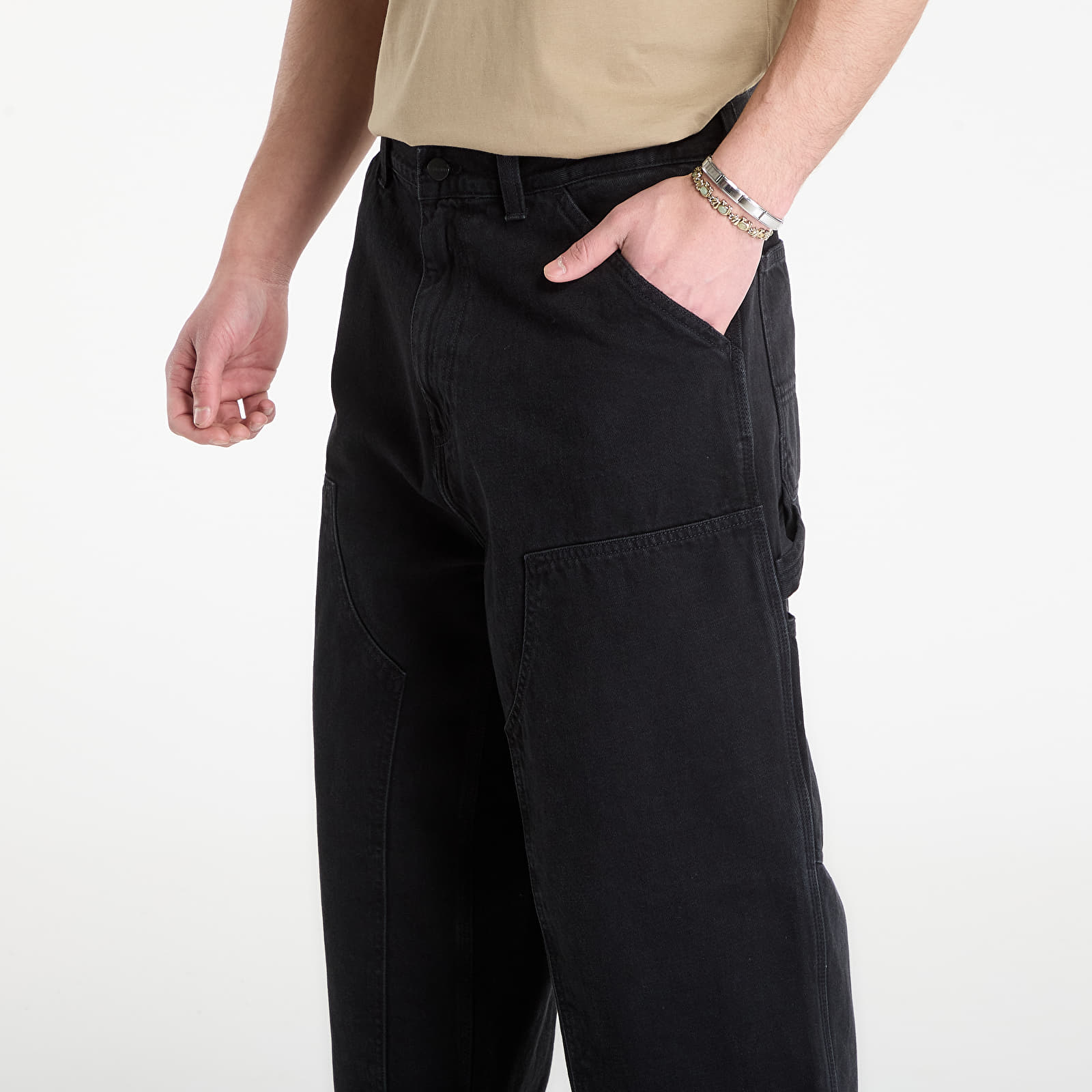 Herren-Jeans Carhartt WIP OG Double Knee Pant UNISEX Black