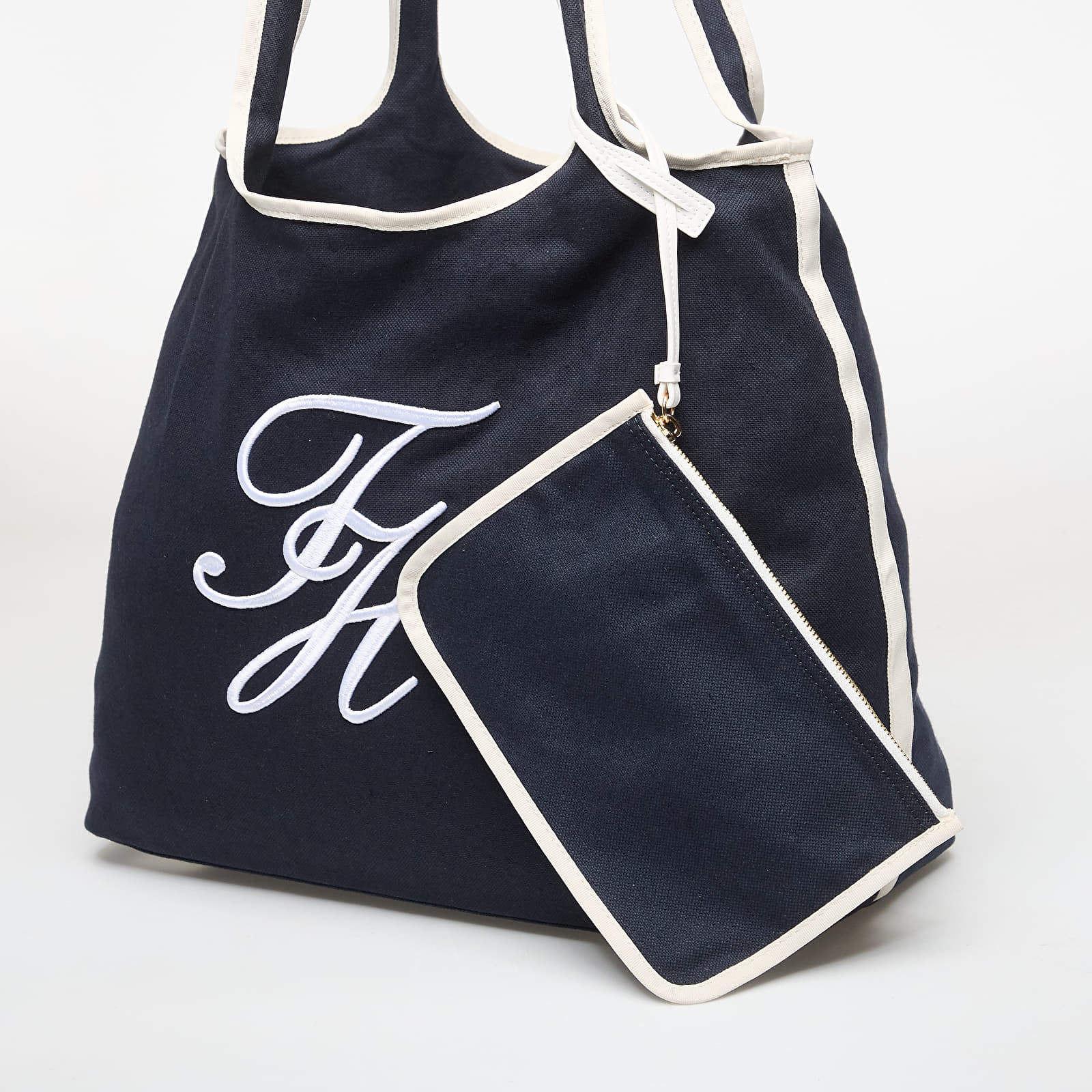 Krepšiai per petį Tommy Hilfiger Summer Tote Canvas Navy