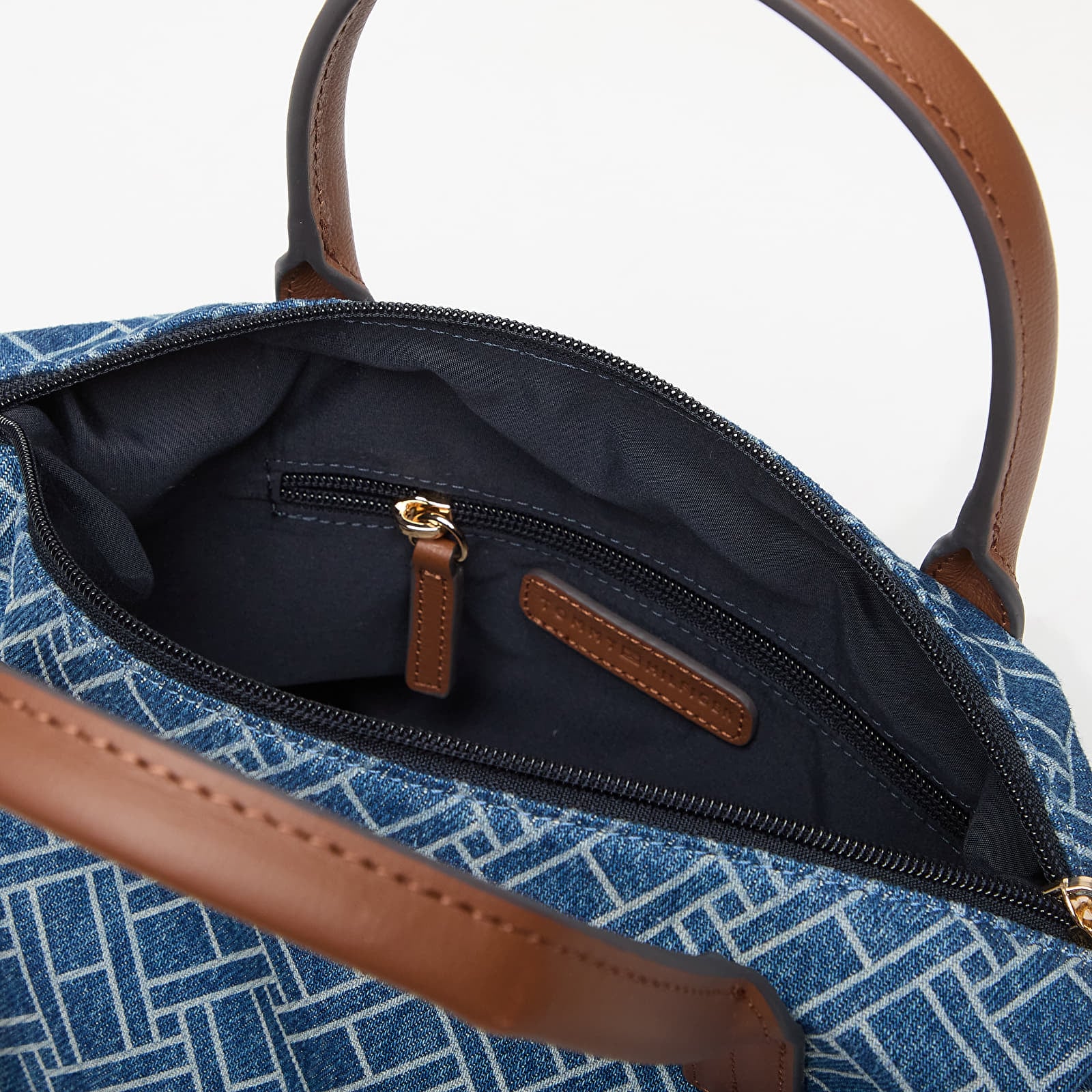 Sacs à main Tommy Hilfiger Popette Mini Tote Denim Flag Dark Blue Indigo