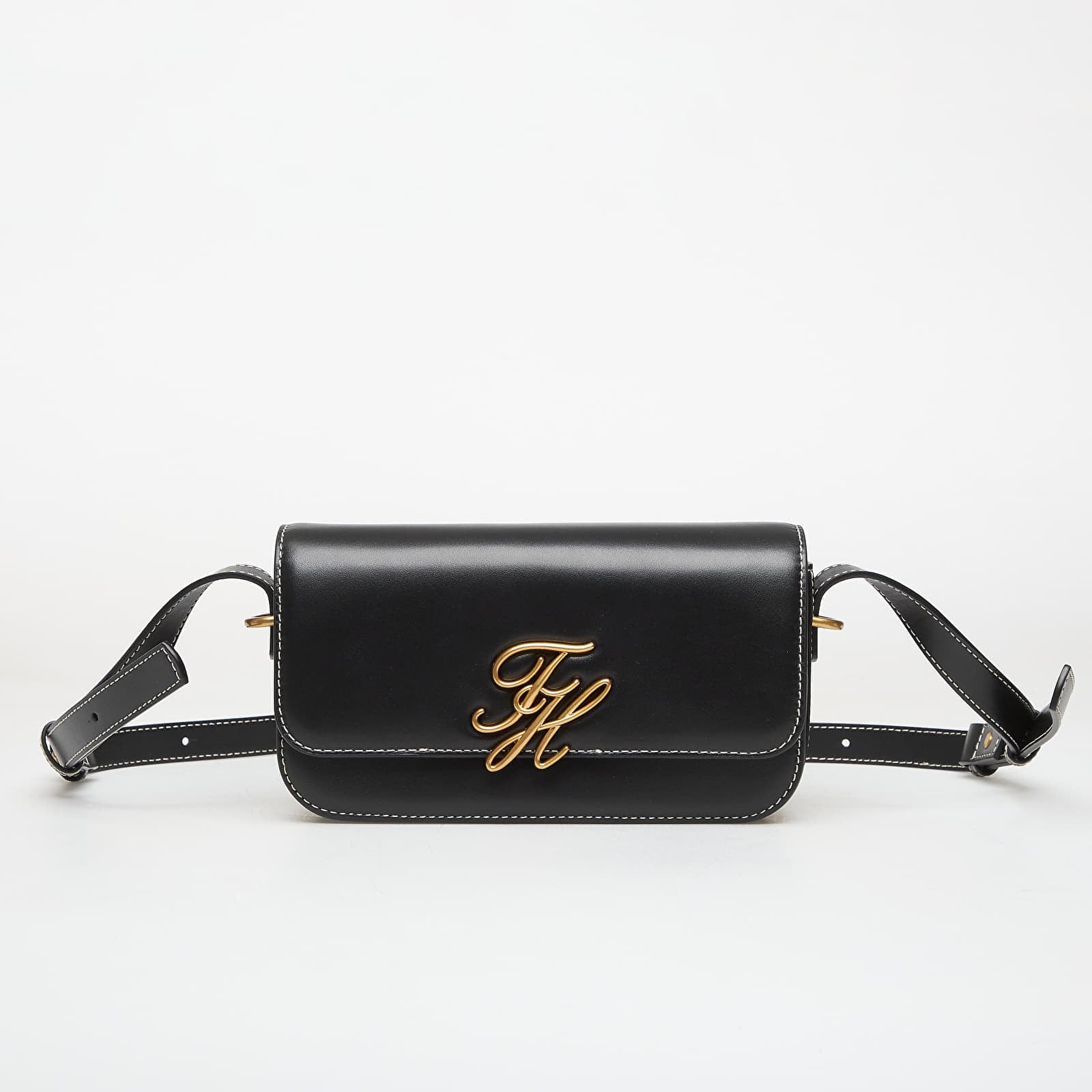 Tommy Hilfiger Script Flap Crossover Black Universal