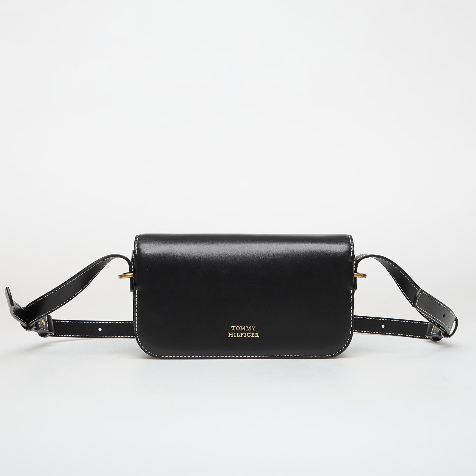 Kézitáskák Tommy Hilfiger Script Flap Crossover Black