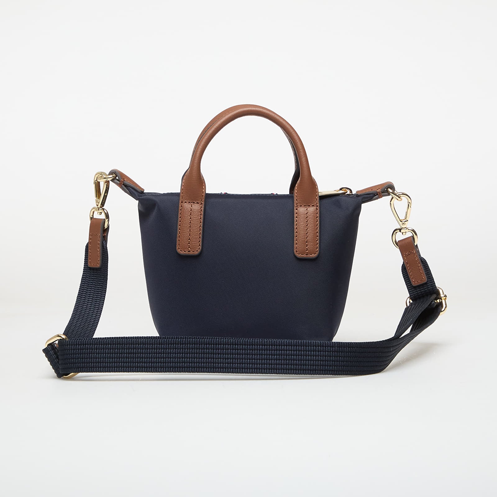 Rankinės Tommy Hilfiger Popette Micro Tote Corp Dark Blue Indigo