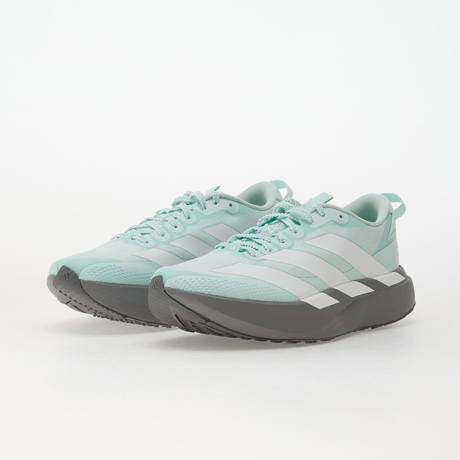 Naisten lenkkarit ja kengät adidas Adizero Evo Sl Atr Halo Mint/ Ftwr White/ Grey Three