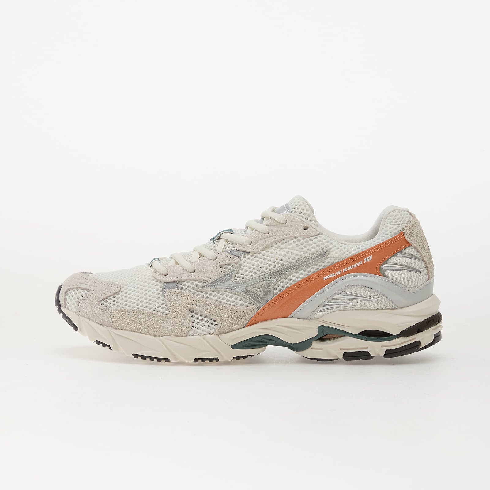 Muške tenisice Mizuno Wave Rider 10 (U) Snow White/ Dawn Blue/ Sun Baked