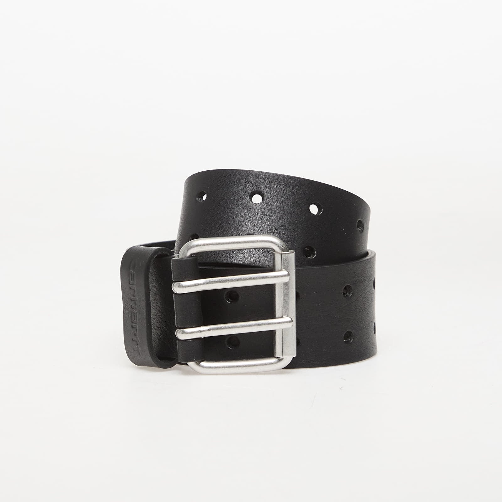 Belt Carhartt WIP Double Script Belt Black/ Silver XL