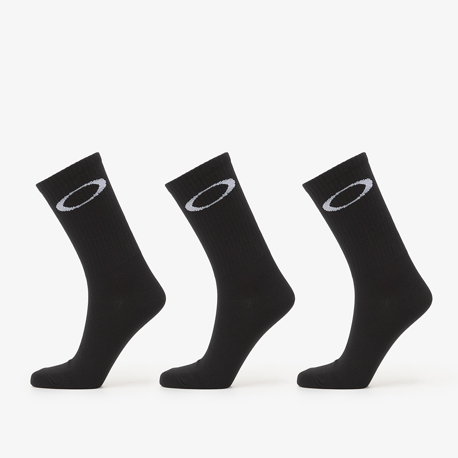Men's socks Oakley Ellipse Crew Sock Blackout