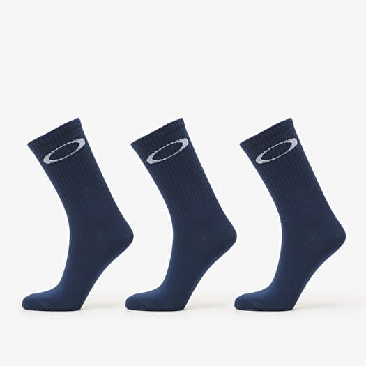Ponožky Oakley Ellipse Crew Sock Abyss/ White