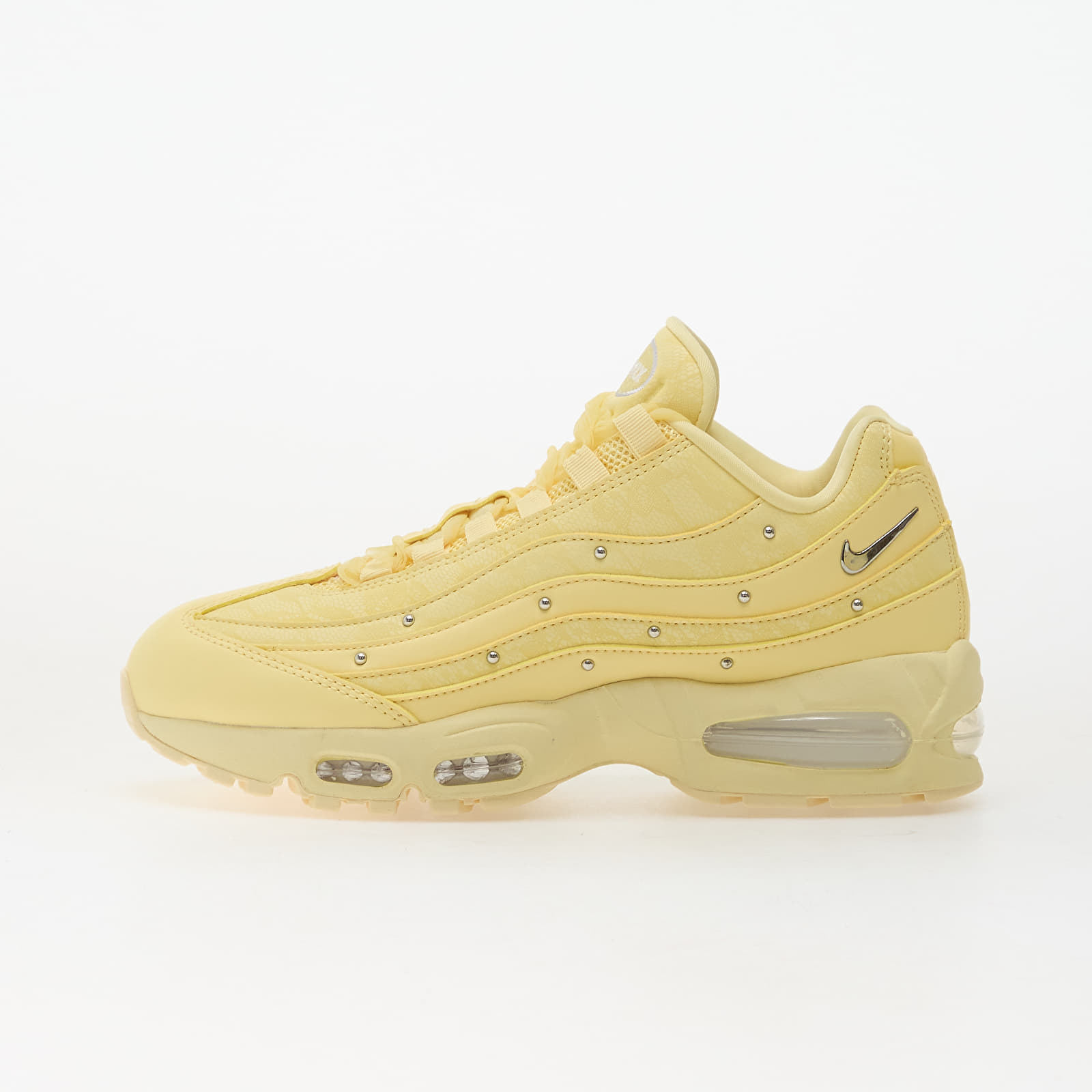 Sieviešu kedas un apavi Nike W Air Max 95 Slim Soft Yellow/ Metallic Silver-Alabaster