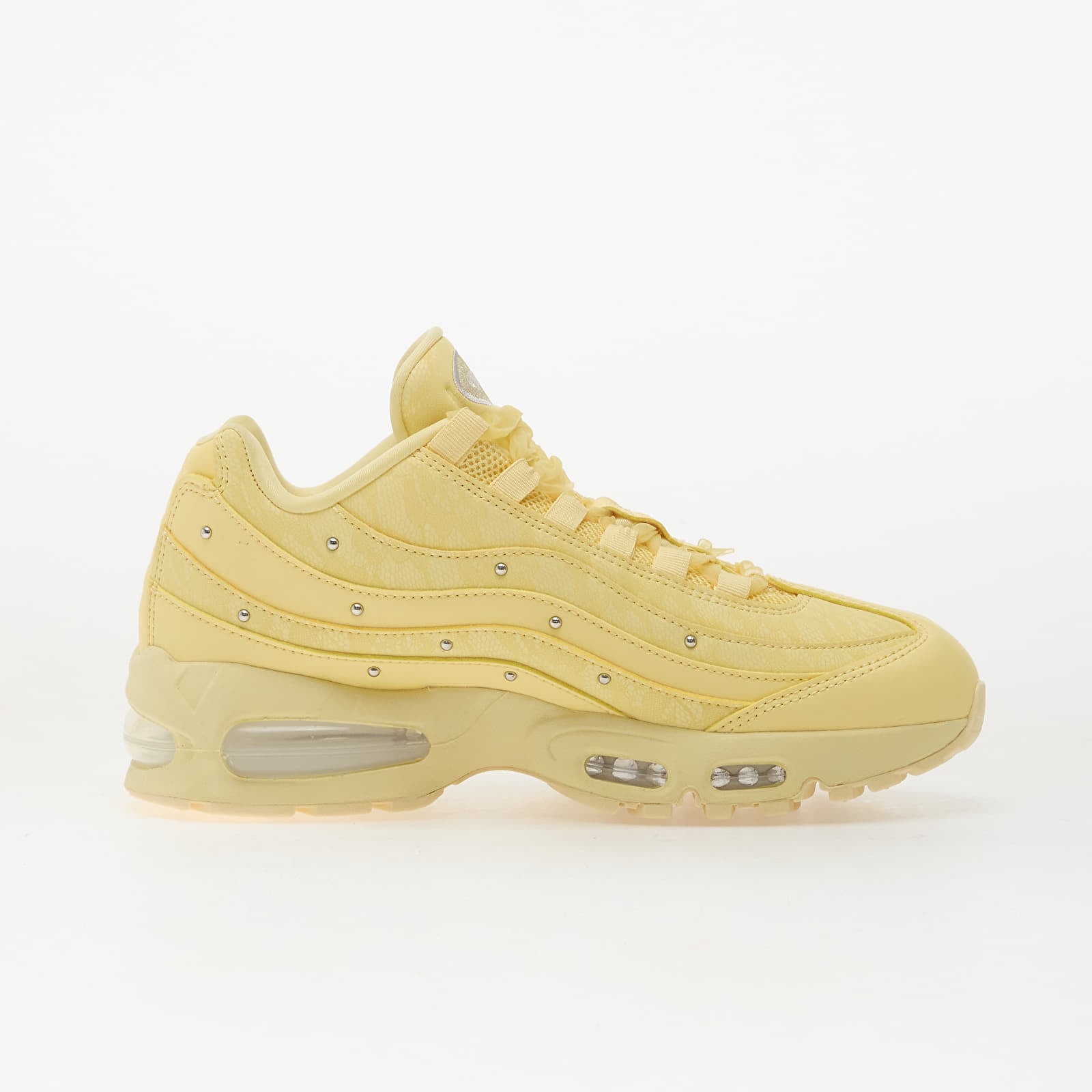 Sieviešu kedas un apavi Nike W Air Max 95 Slim Soft Yellow/ Metallic Silver-Alabaster