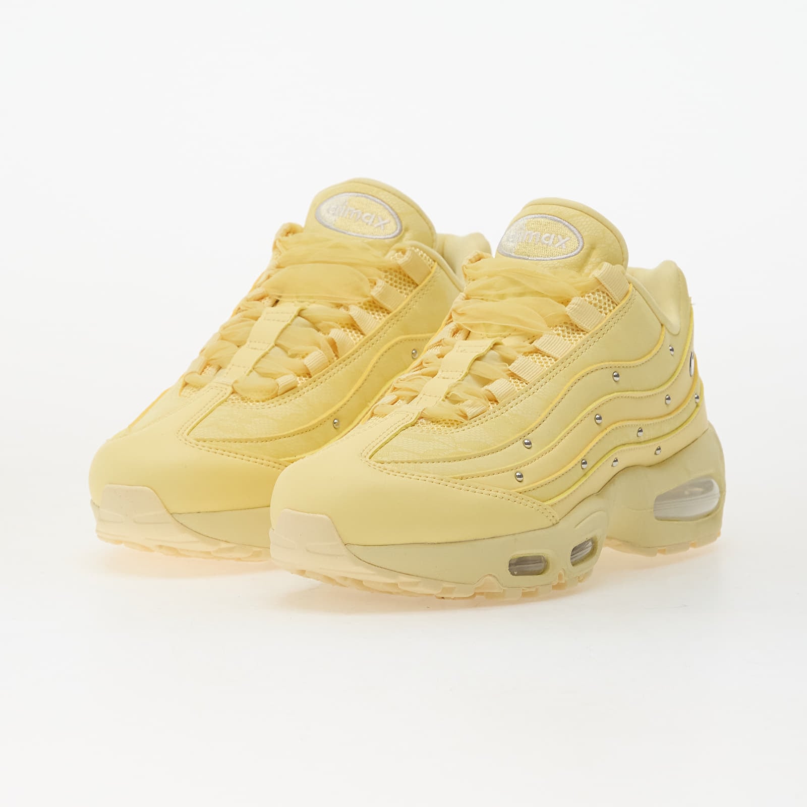 Sieviešu kedas un apavi Nike W Air Max 95 Slim Soft Yellow/ Metallic Silver-Alabaster