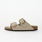 Birkenstock Arizona Big Buckle Natural Leather Patent Women High-Shine Oyster