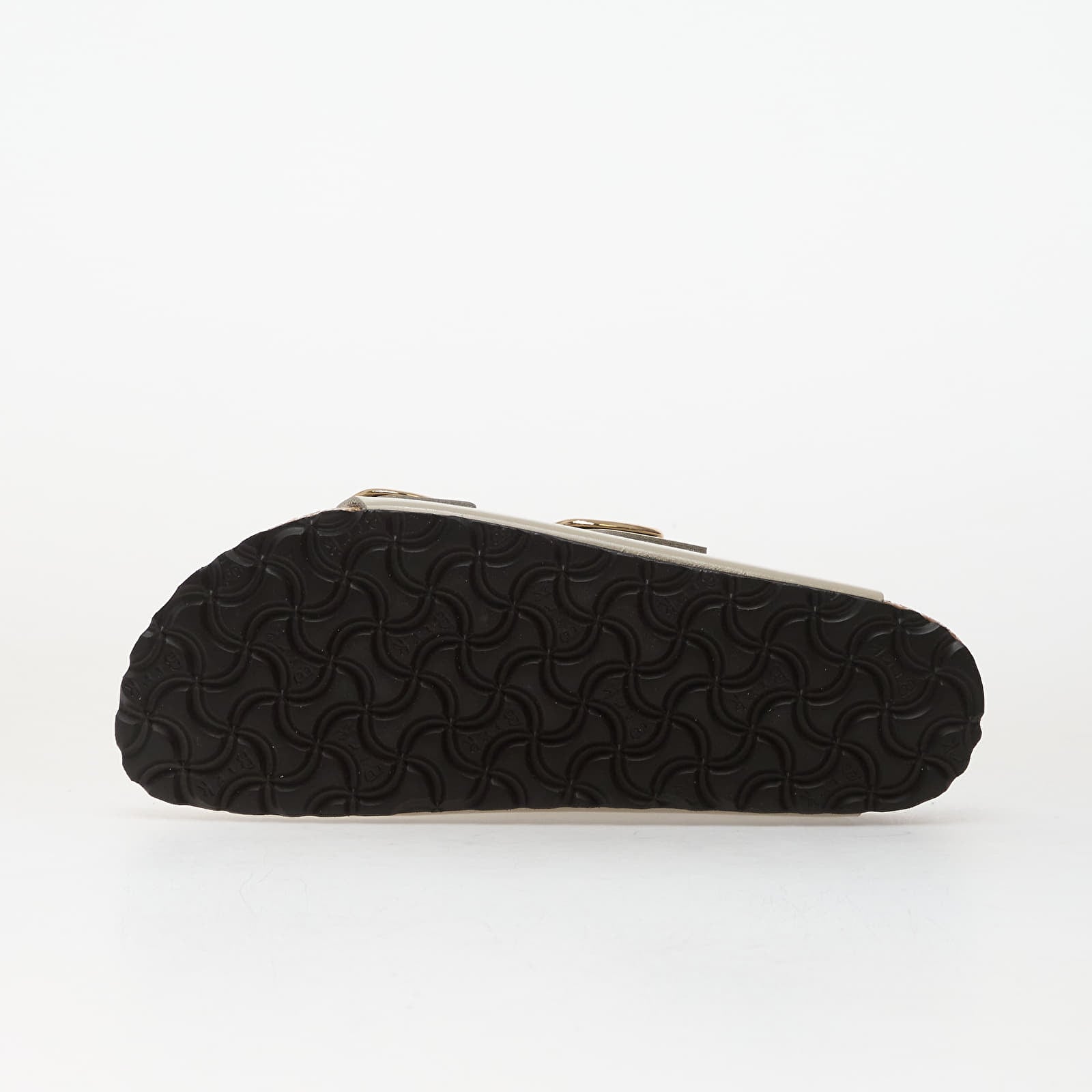 Naiste tossud ja kingad Birkenstock Arizona Big Buckle Natural Leather Patent Women High-Shine Oyster