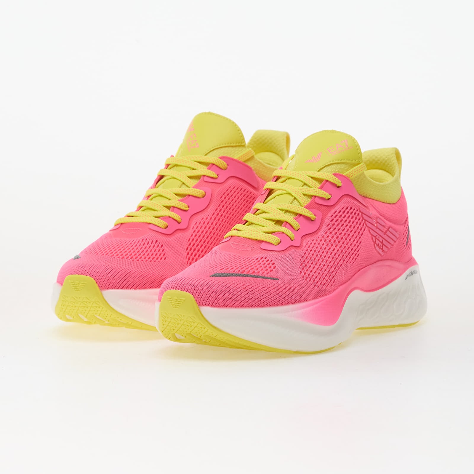 Женская обувь EA7 Emporio Armani Sneaker Nitro Wa Pink Fluo/ Yellow Fluo