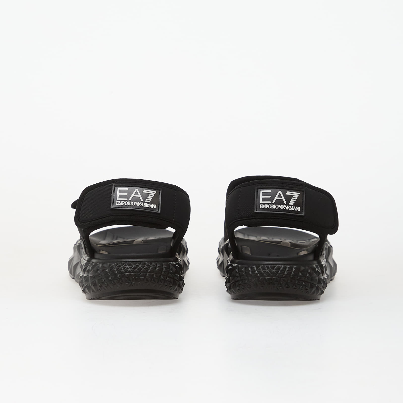 Miesten lenkkarit ja kengät EA7 Emporio Armani Kombat Sandal Triple Black/ White