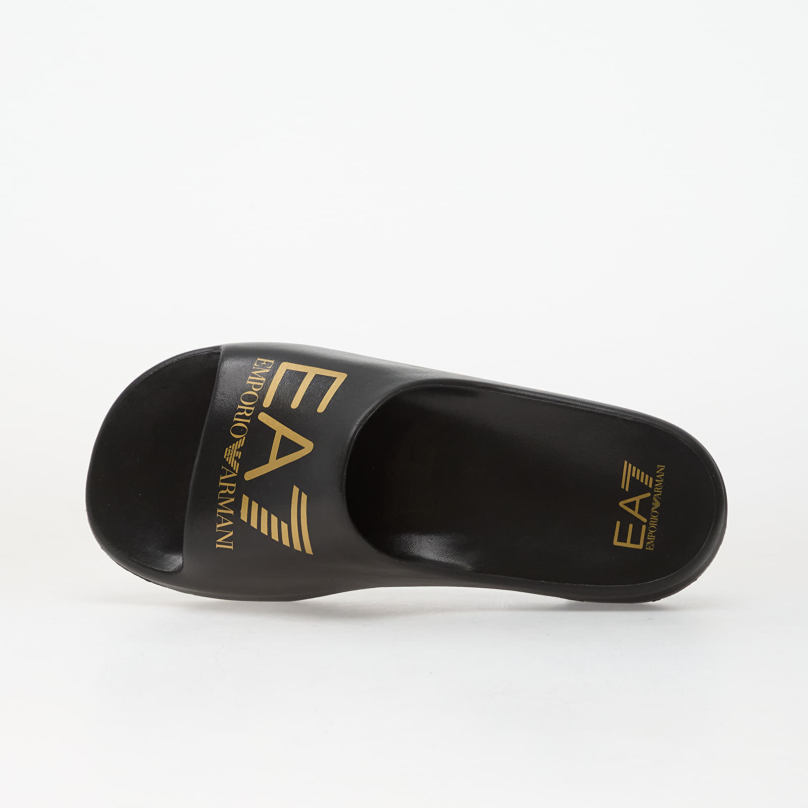 Buty męskie EA7 Emporio Armani Slipper Crusher Black/ Gold