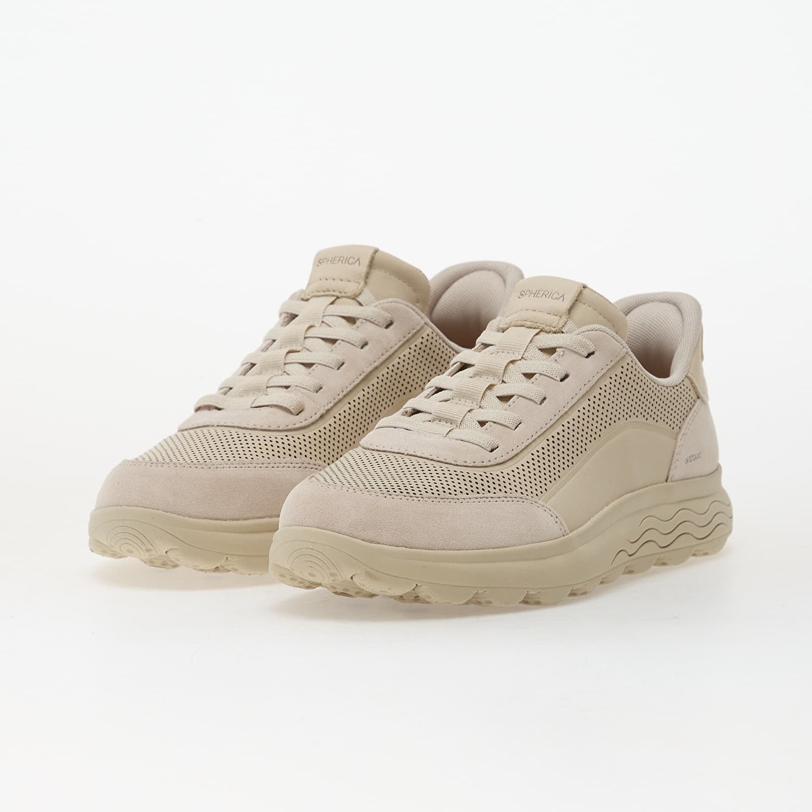 Men's sneakers and shoes Geox U Spherica Plus Papyrus