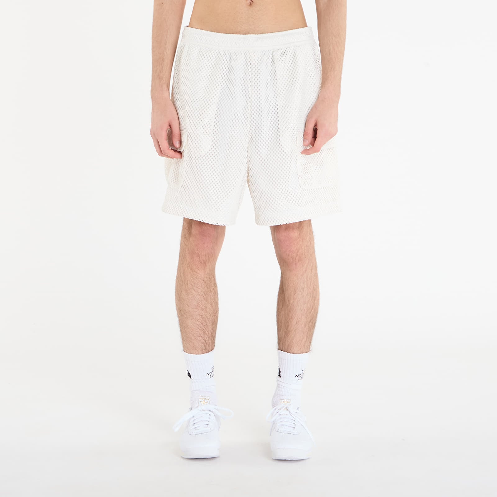 Къси панталони The North Face Redbox Mesh Utility Short White Dune S