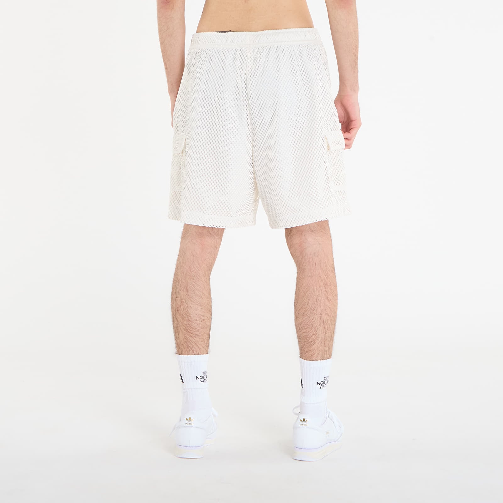 Ανδρικά σορτς The North Face Redbox Mesh Utility Short White Dune