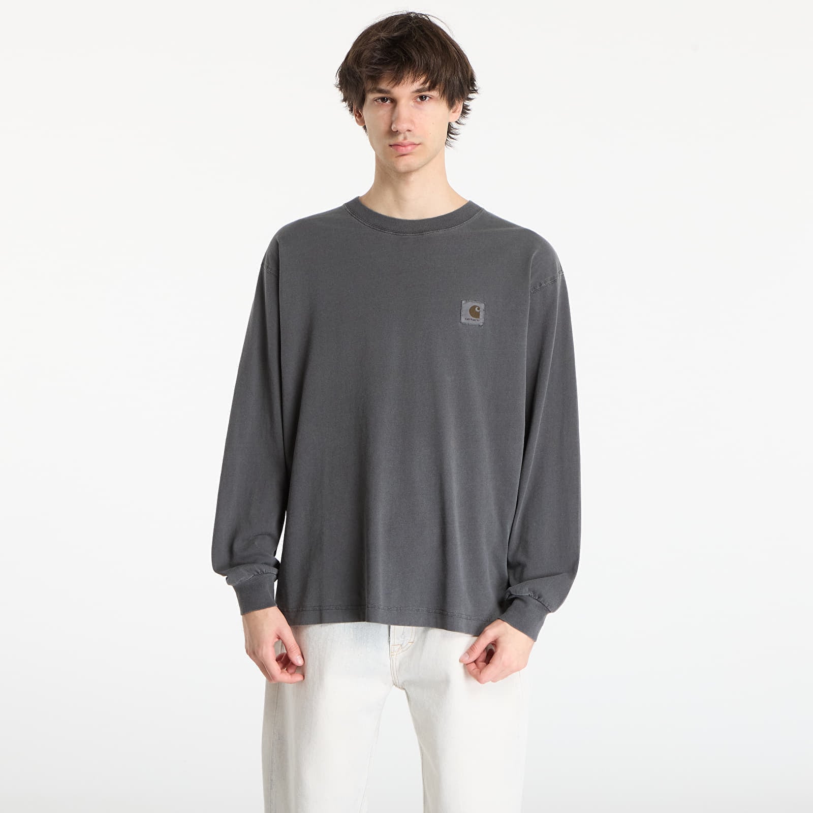 T-shirt Carhartt WIP L/S Nelson T-Shirt UNISEX Black XL