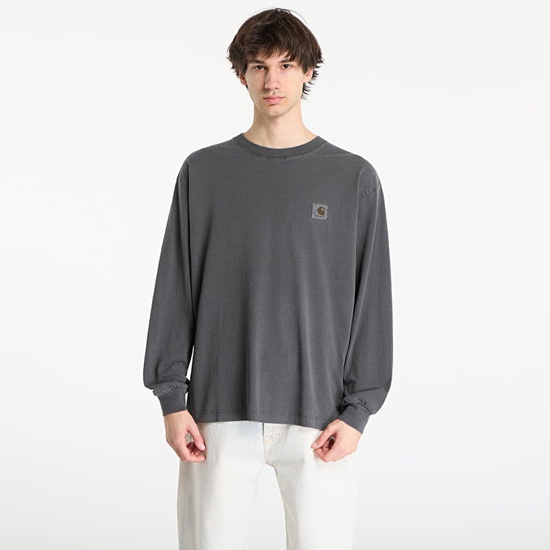 T-shirt Carhartt WIP L/S Nelson T-Shirt UNISEX Black