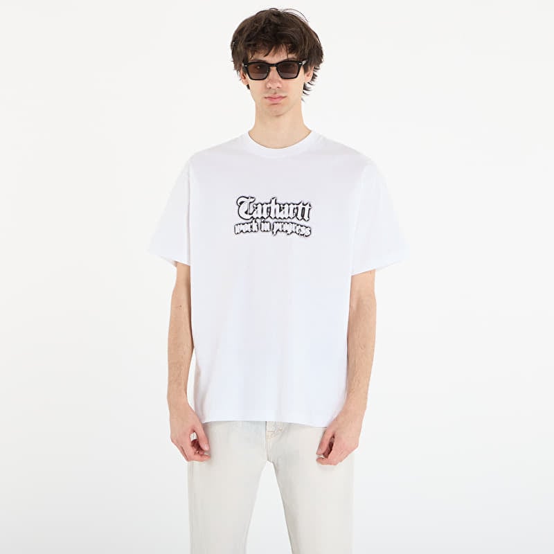 T-krekls Carhartt WIP S/S World Tour T-Shirt UNISEX White