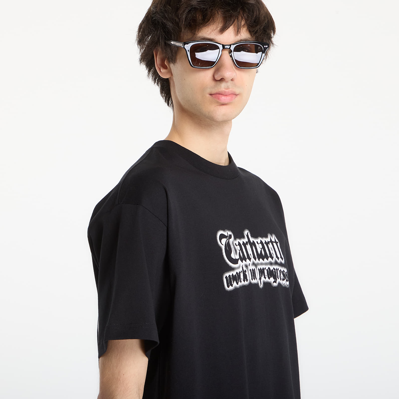 Miesten T-paidat Carhartt WIP S/S World Tour T-Shirt UNISEX Black