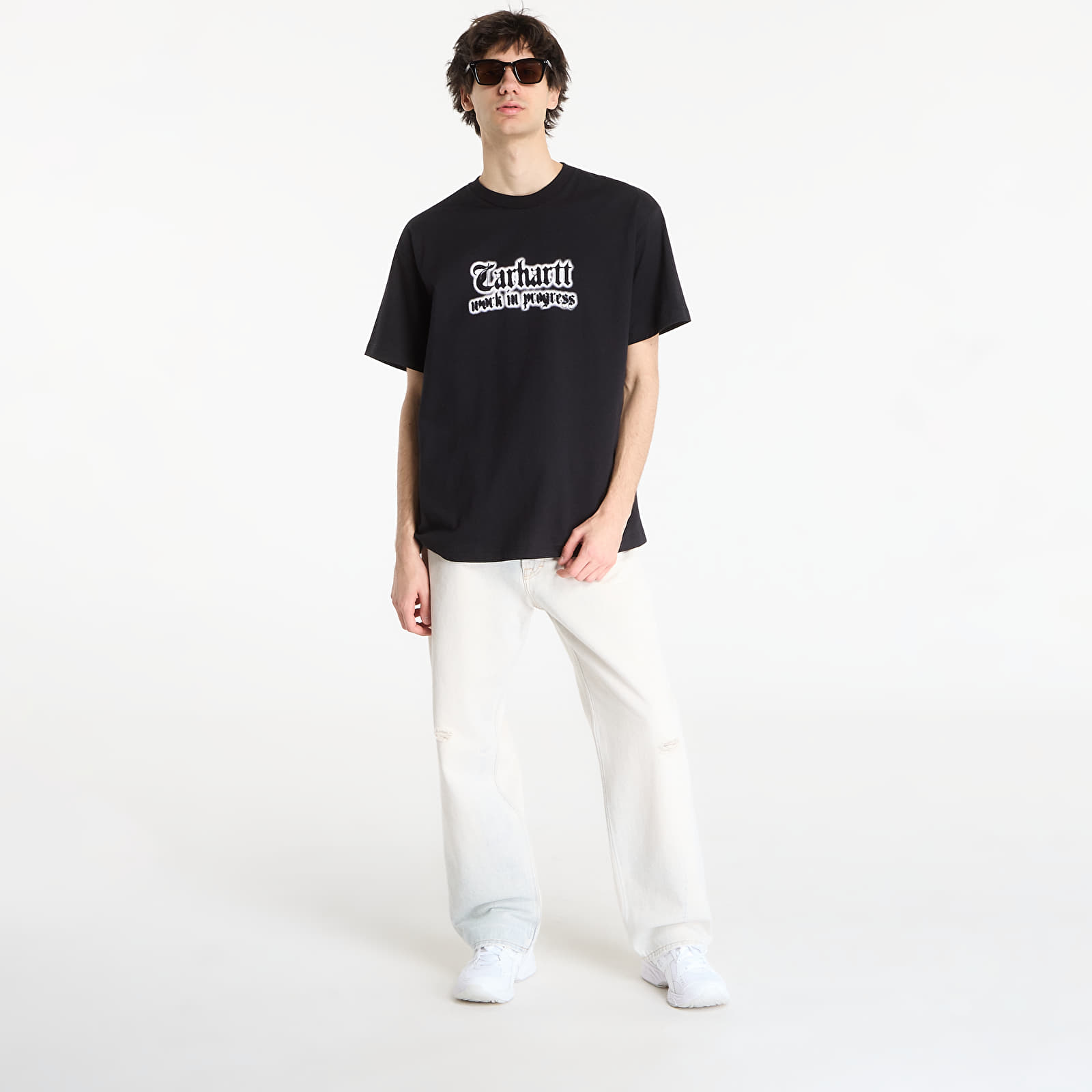 Miesten T-paidat Carhartt WIP S/S World Tour T-Shirt UNISEX Black