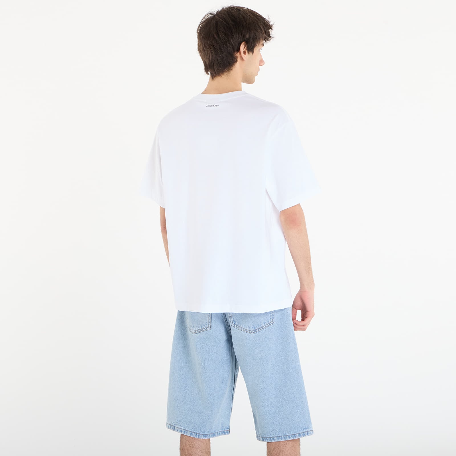 Pánská trička Calvin Klein Jeans 16S April Graphic Se Tee White