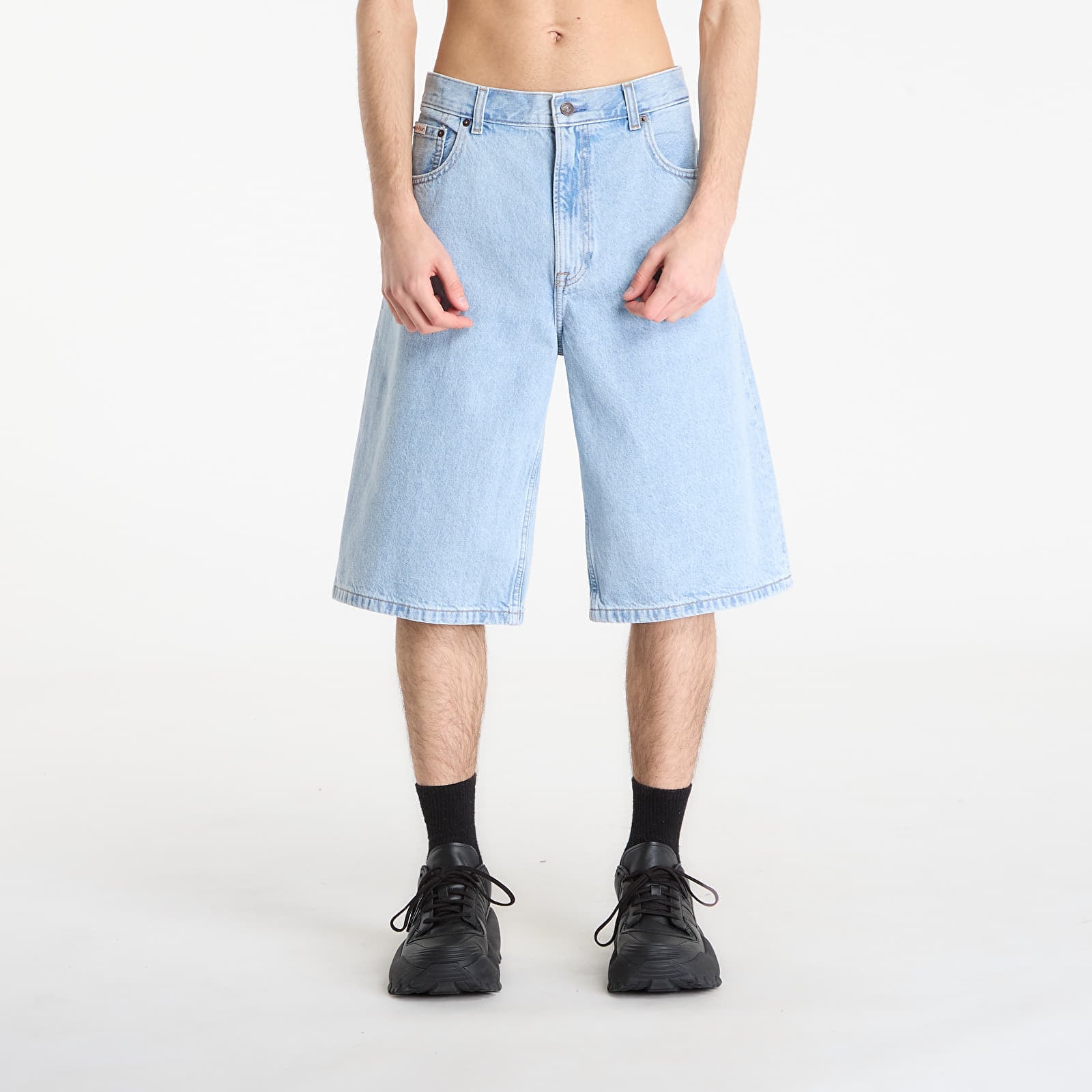 Къси панталони Calvin Klein Jeans Long Short Rival Blue 31