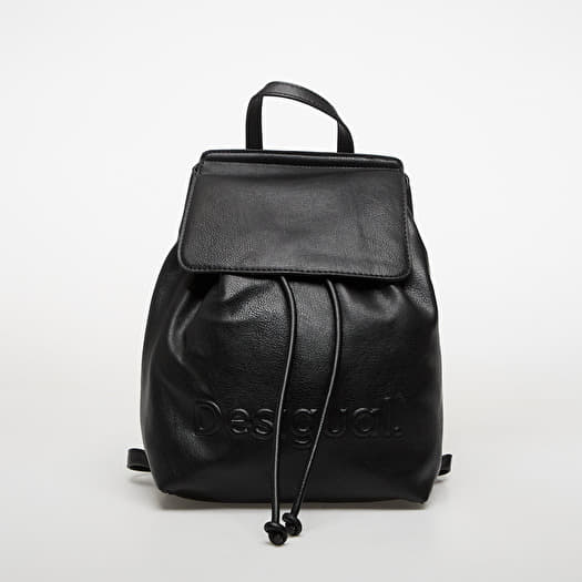 Ryggsäck Desigual Back Half Logo Luena Mini Black Backpack Black
