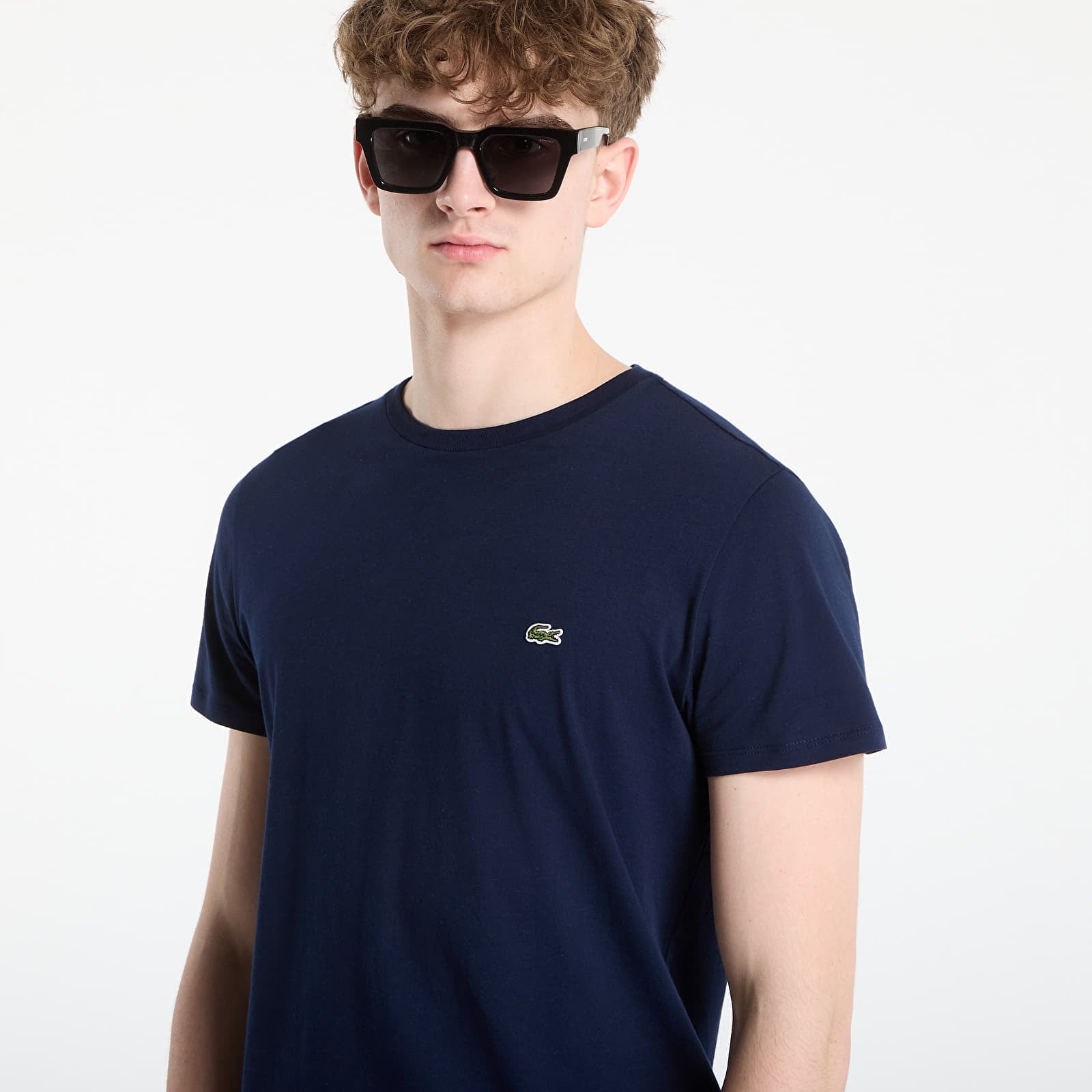 T-Shirts Männer LACOSTE Men's T-Shirt Navy