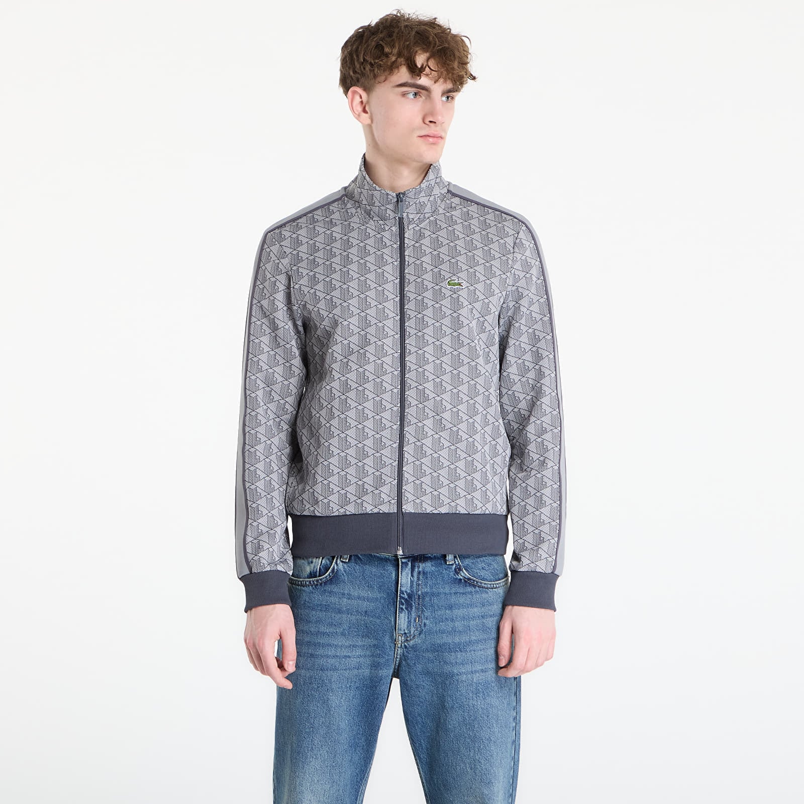 Sweatshirt LACOSTE Sweatshirt Calluna/ Graphite 5