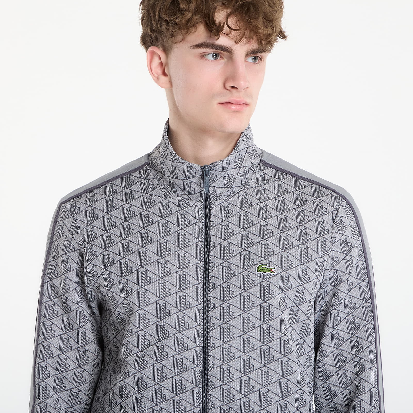 Vyriški džemperiai LACOSTE Sweatshirt Calluna/ Graphite