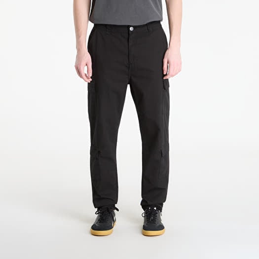 Urban Classics Tapered Double Cargo Pants Black