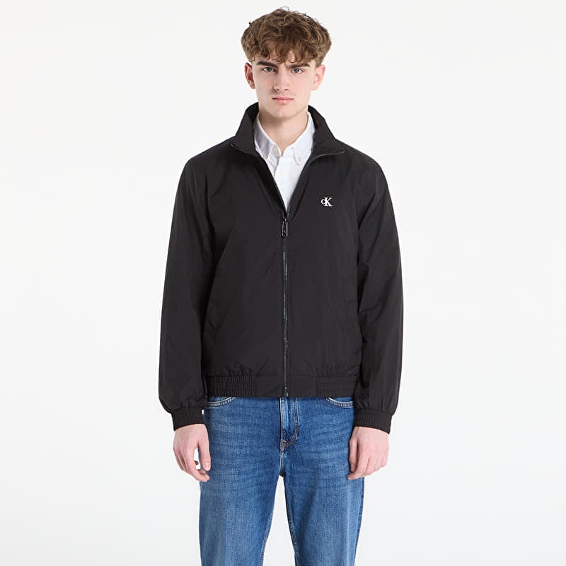 Striukė Calvin Klein Jeans Ls Unfilled Nylon Harrington Jacket Black