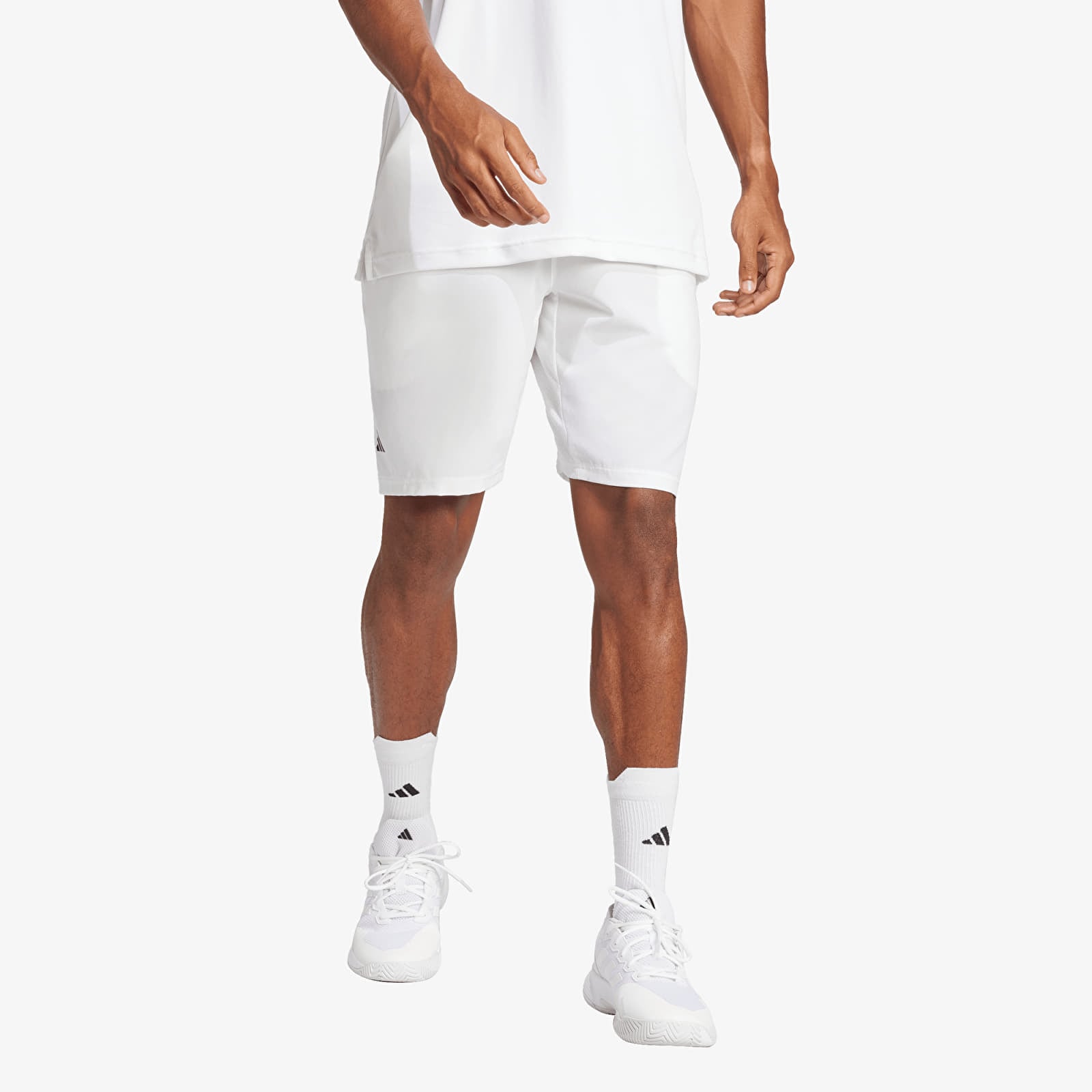 Muške kratke hlače adidas Club Padle Climacool Stretch Woven Shorts White