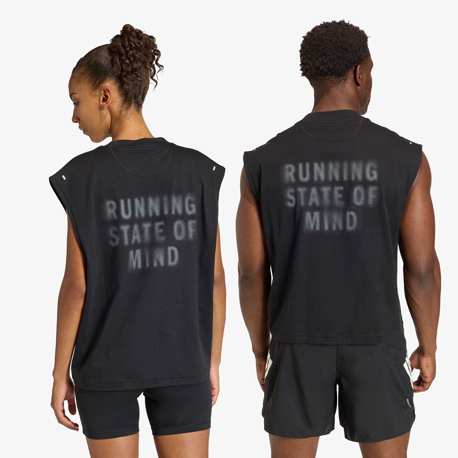 Vīriešu topi adidas Adi365 Cheering Tank Top UNISEX Black