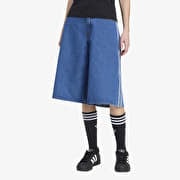 adidas Firebird Jorts Denim Medium Vintage Denim