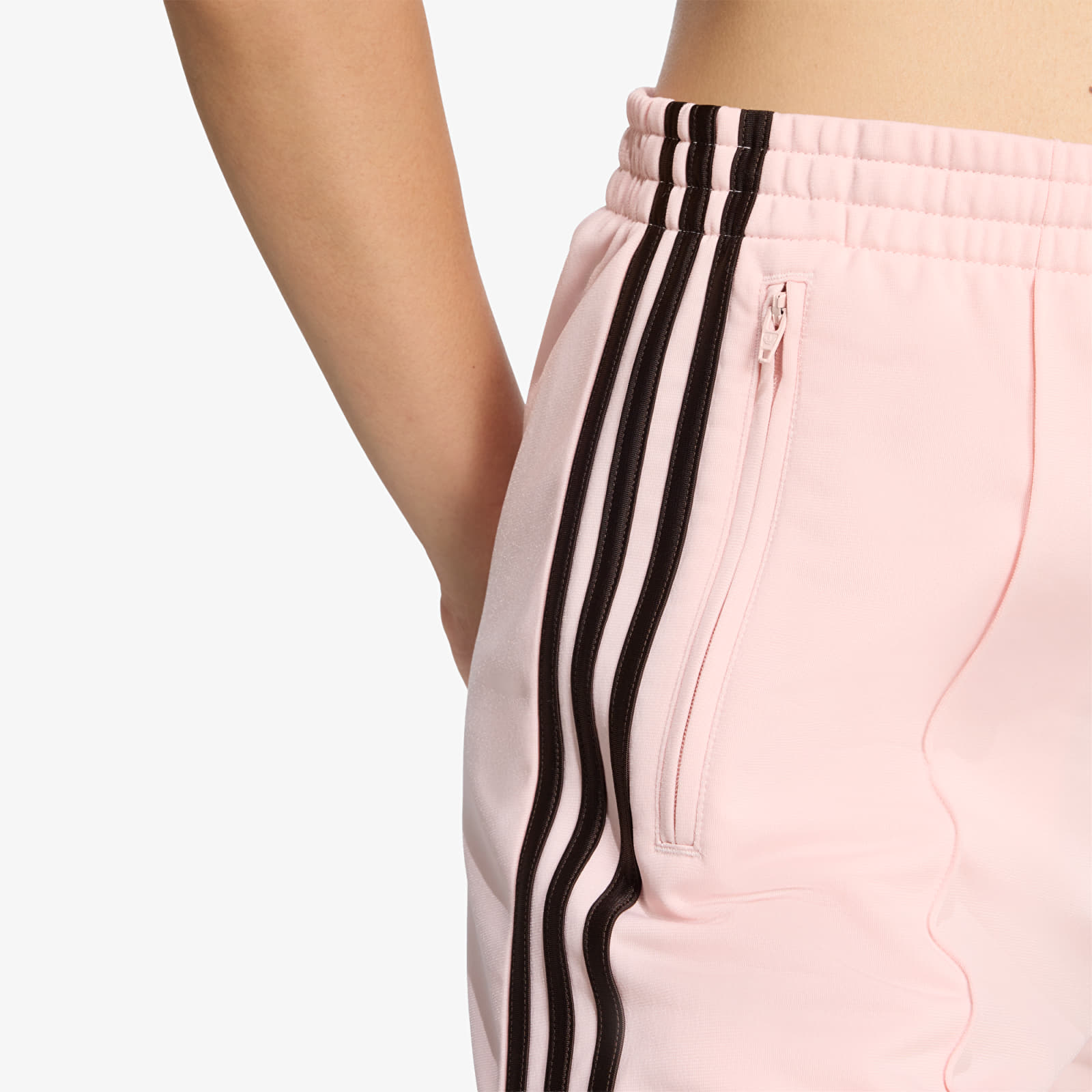 Shorts for kvinner adidas Firebird Classic Shorts Sandy Pink/ Aurora Coffee