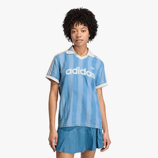 Tricou adidas Denim Football Jersey Indigo Denim