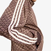 adidas Firebird Loose Monogram Track Top Aurora Coffee/ Earth Strata/ Sandy Pink