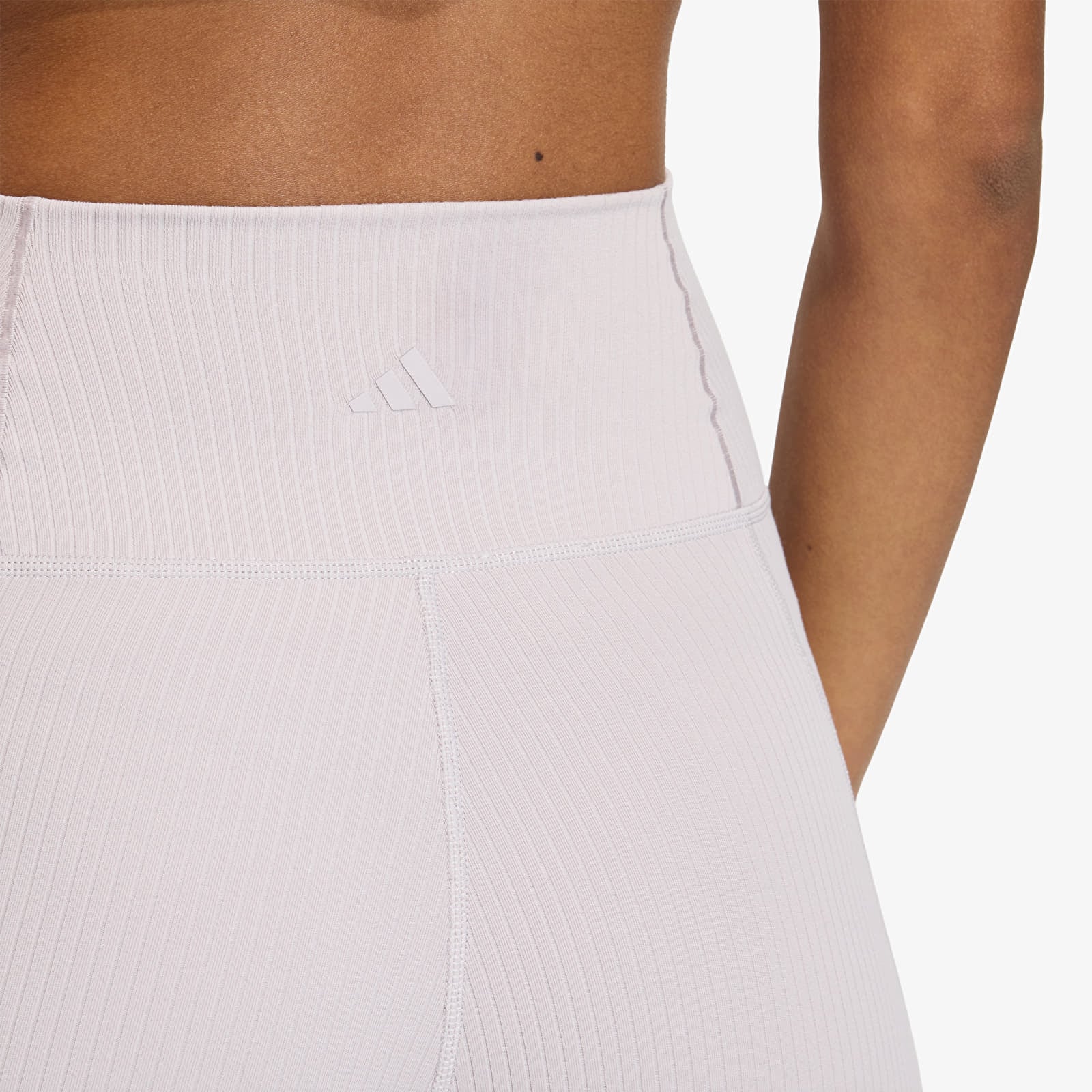 Women's Leggings adidas All Me Rib 7/8 Leggings Ice Purple