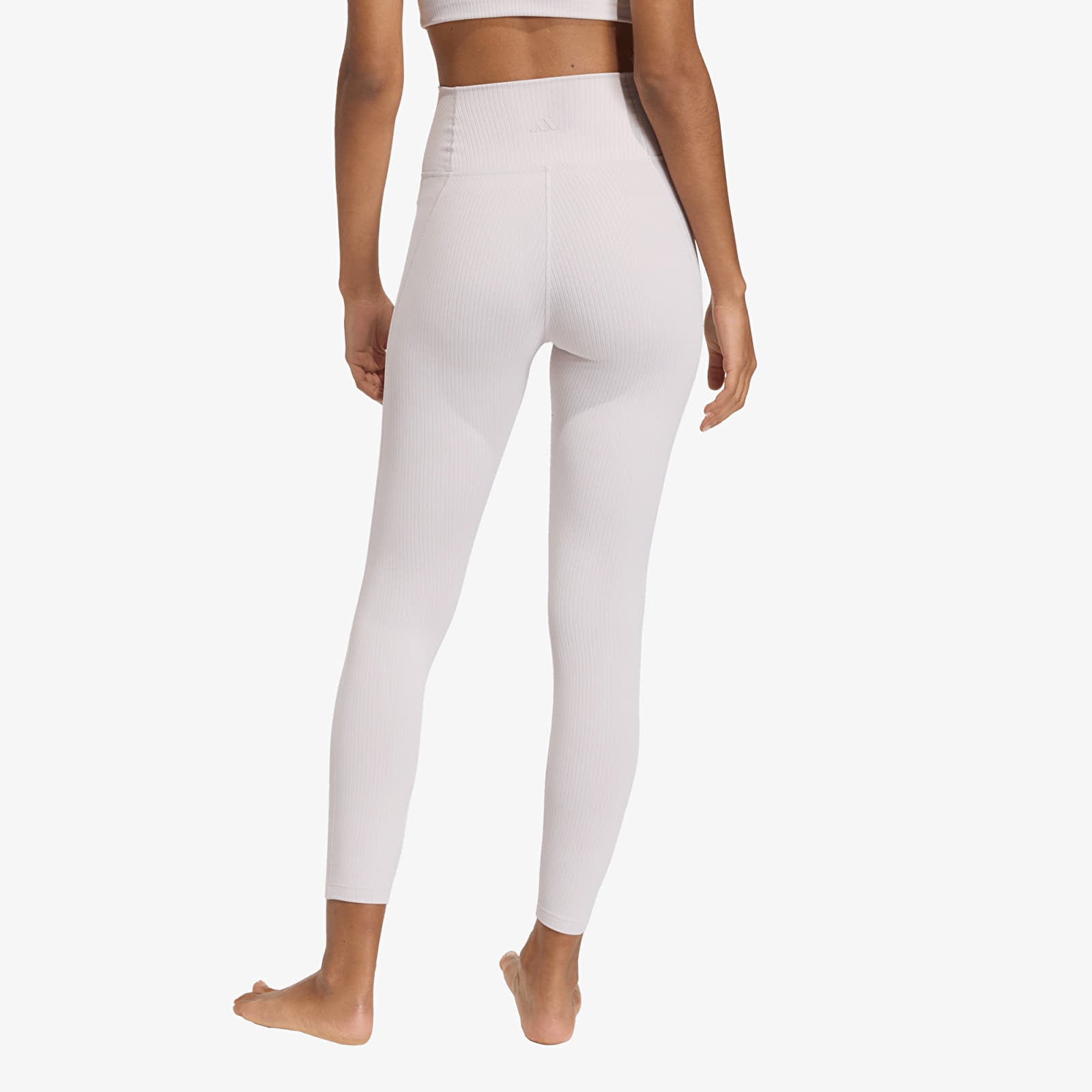 Women's Leggings adidas All Me Rib 7/8 Leggings Ice Purple