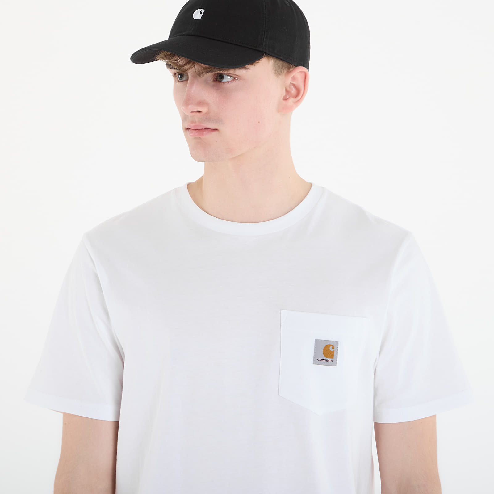 Trička Carhartt WIP Pocket Short Sleeve T-Shirt UNISEX White
