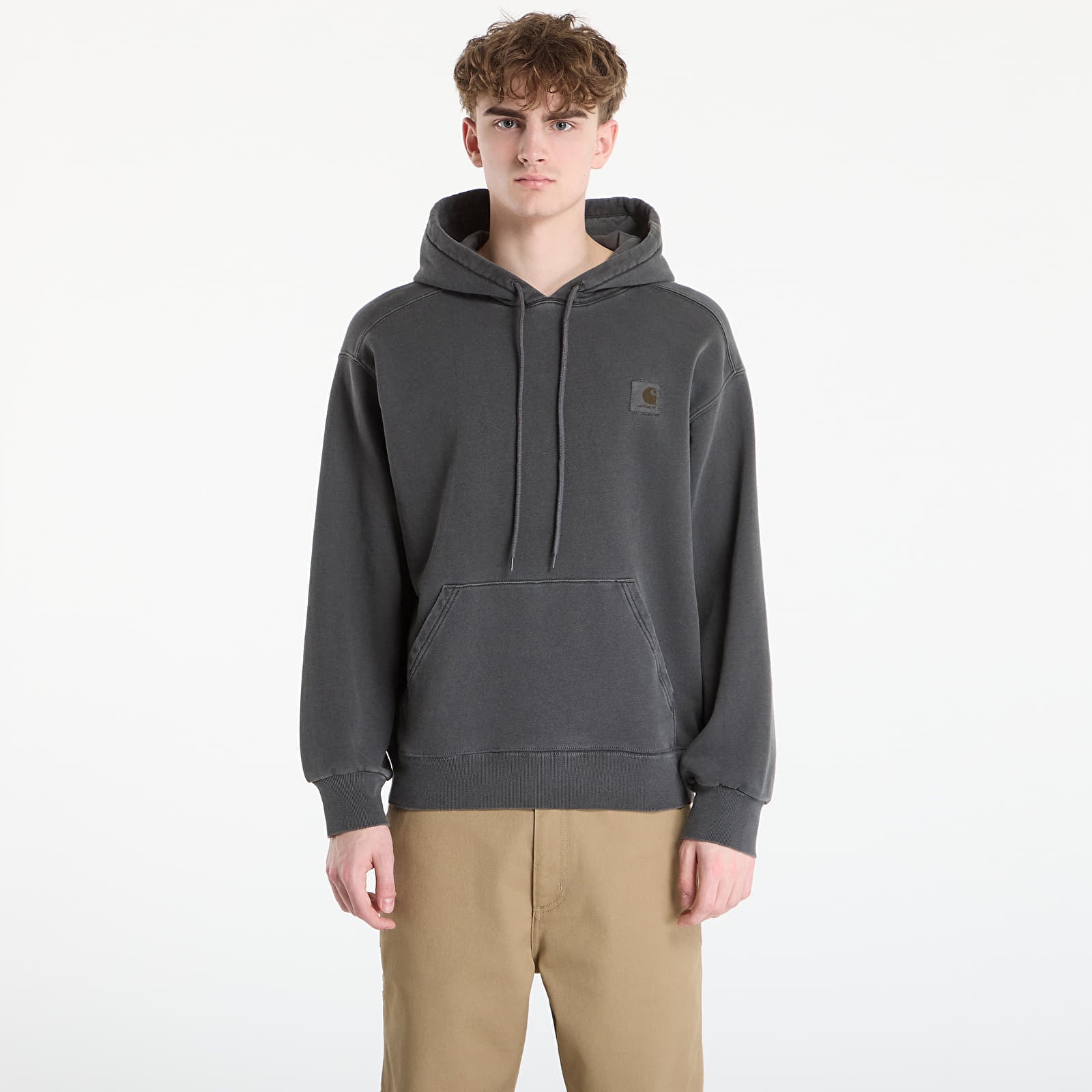 Moški hoodiji  Carhartt WIP Hooded Nelson Sweat UNISEX Black