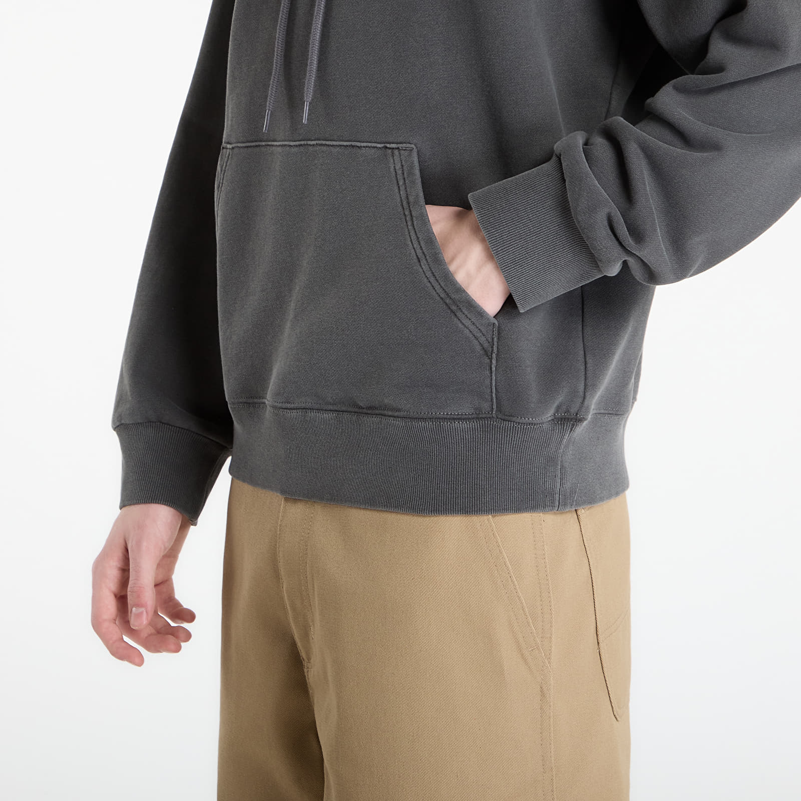 Moški hoodiji  Carhartt WIP Hooded Nelson Sweat UNISEX Black