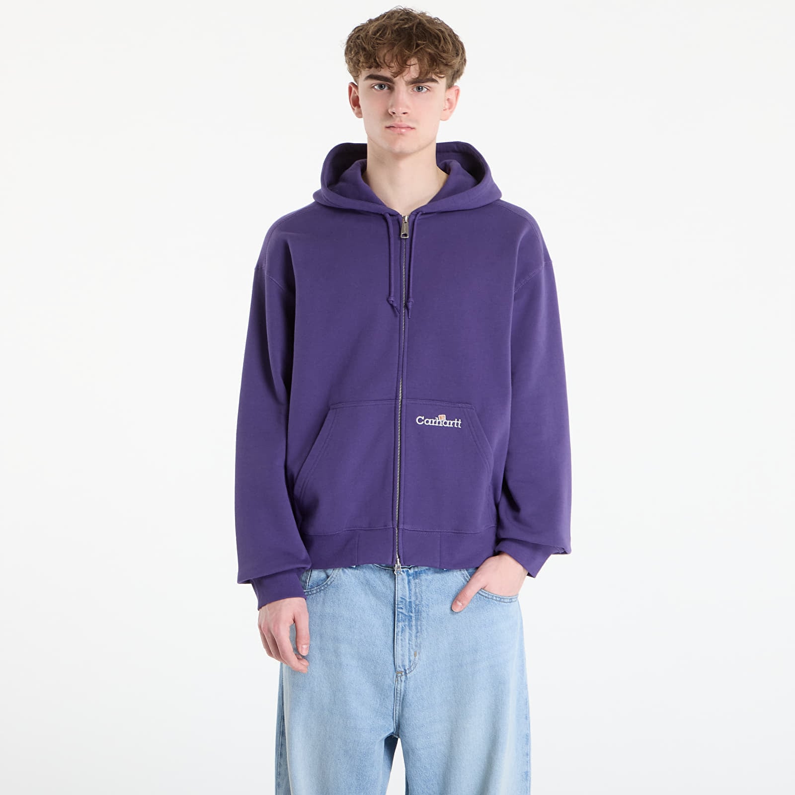 Sweatshirt Carhartt WIP Hooded WIP Label Sweat Jacket UNISEX Calla L