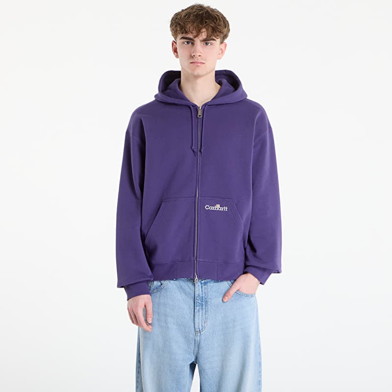 Sweatshirt Carhartt WIP Hooded WIP Label Sweat Jacket UNISEX Calla