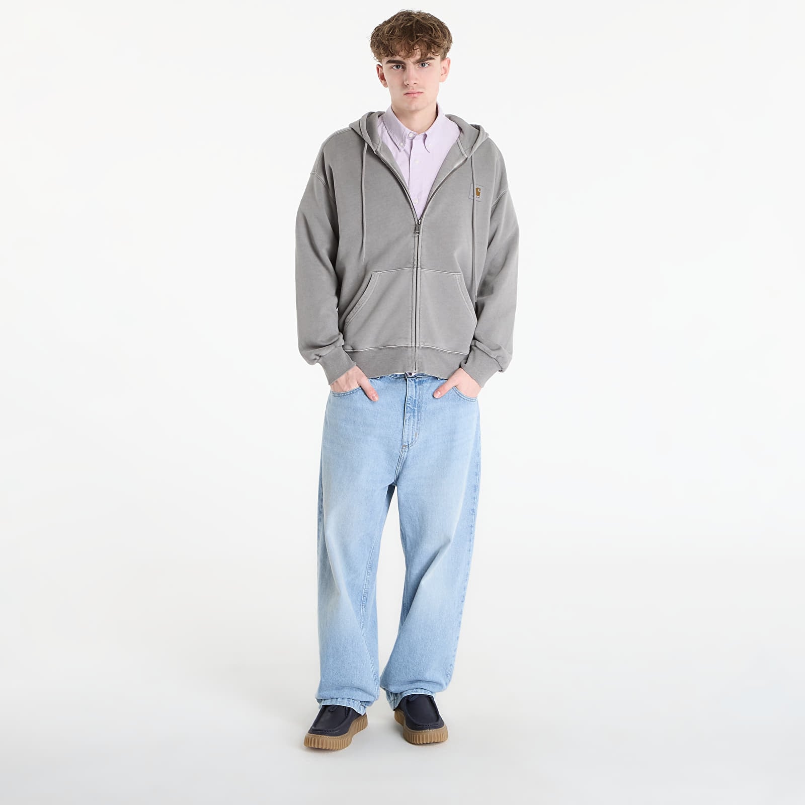 Hanorace pentru bărbați Carhartt WIP Hooded Nelson Jacket UNISEX Yosemite