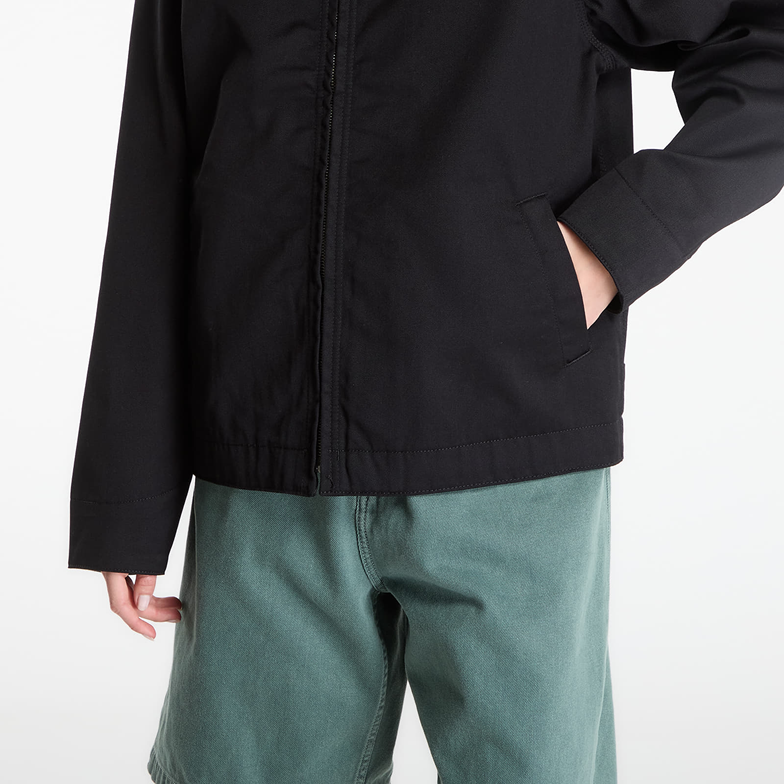 Ανδρικά σακάκια Carhartt WIP Module Script Jacket UNISEX Black/ White